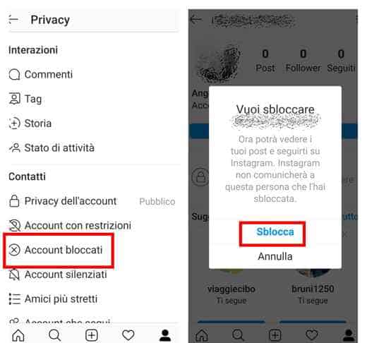 Comment supprimer les abonnés Instagram