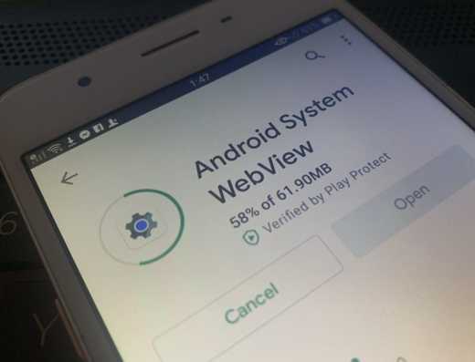 Cómo activar y actualizar WebView del sistema Android