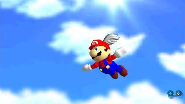 Super Mario 64, how to get the Winged Hat