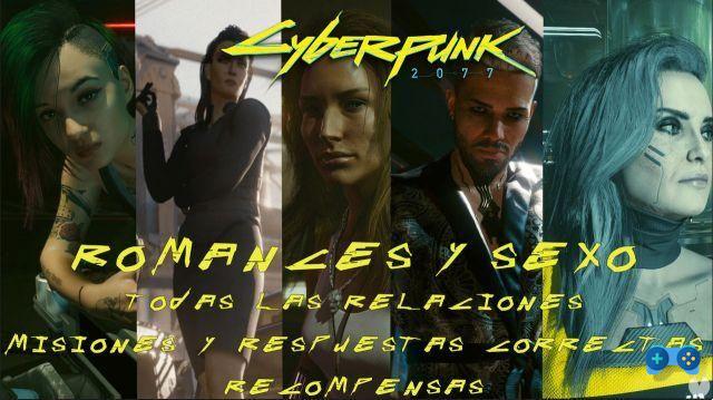 Cyberpunk 2077: Romance y relaciones sexuales