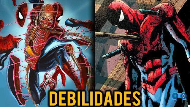 As fraquezas do Homem-Aranha