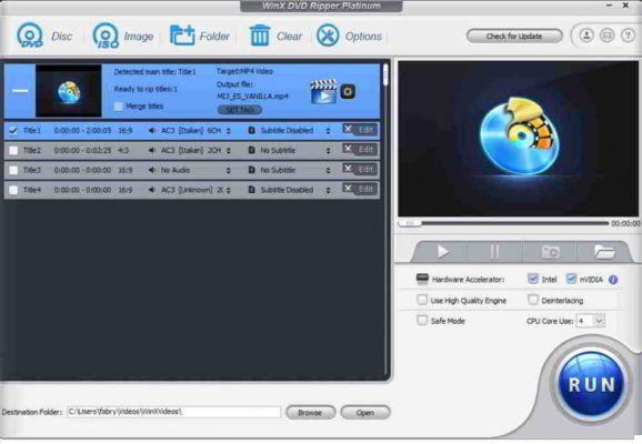 WinX DVD Ripper Platinun: The best DVD Ripper for DVD to digital conversion