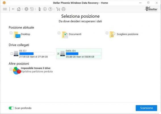 Cómo recuperar datos de partición eliminados con Stellar Phoenix Windows Data Recovery