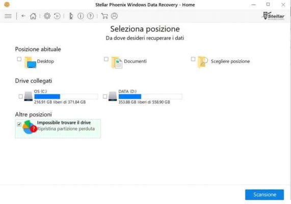 Cómo recuperar datos de partición eliminados con Stellar Phoenix Windows Data Recovery