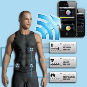 La technologie et le fitness, les équipements et vêtements de sport intelligents sont nés