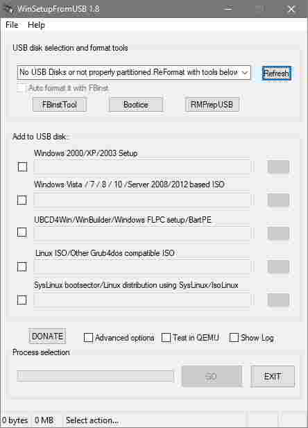 Melhores programas para criar USB inicializável