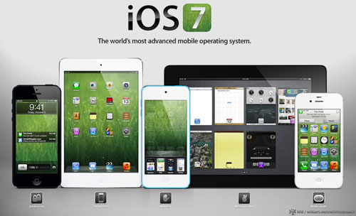 iOS 7: características y cómo instalarlo después de una copia de seguridad