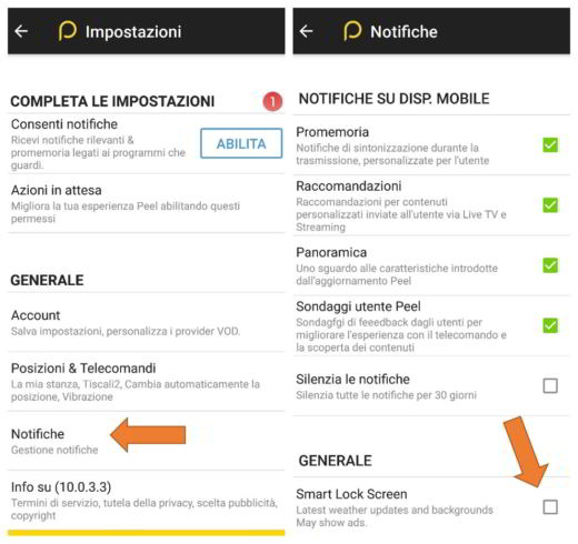 Cómo deshabilitar los anuncios de Peel Remote