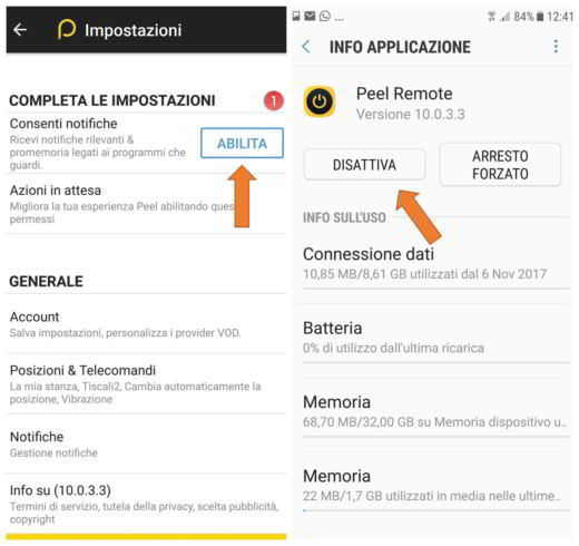 Cómo deshabilitar los anuncios de Peel Remote