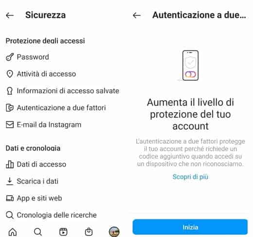 Instagram de autenticação de dois fatores Como funciona