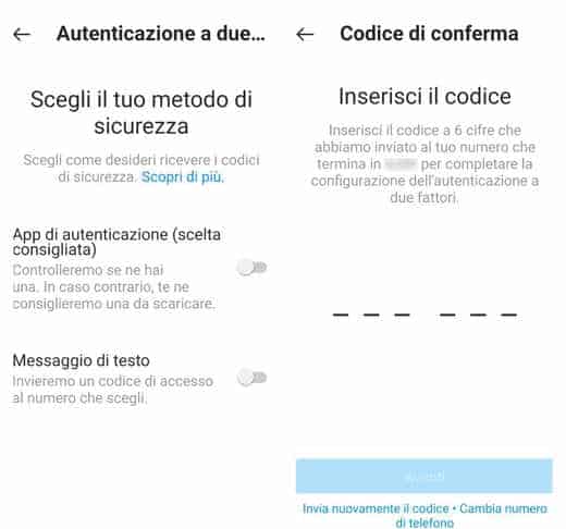 Autenticación de dos factores Instagram Cómo funciona