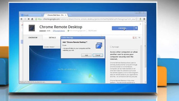 Chrome Remote Desktop for remote PC control