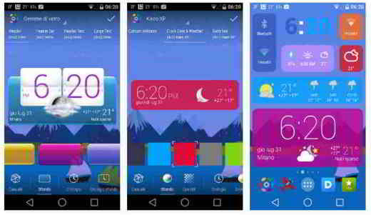 Best Android widgets to customize the screen of mobile phones and tablets