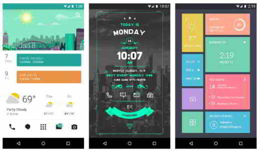 Best Android widgets to customize the screen of mobile phones and tablets