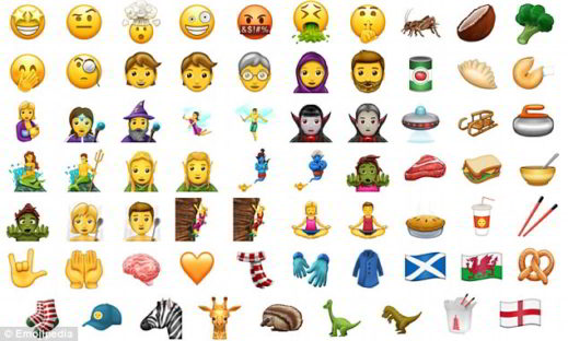 Signification des 69 nouveaux emojis de Twitter