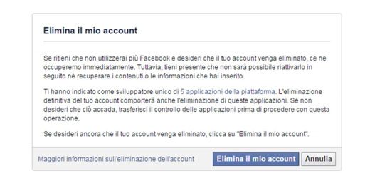 Comment supprimer définitivement un compte Facebook