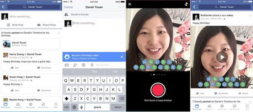 Facebook: how to send greetings with a video message