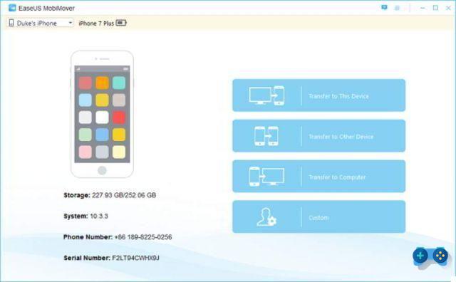 Cómo transferir datos de iPhone a iPhone con MobiMover Free