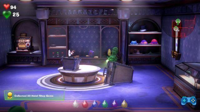 Luigi's Mansion 3 - Guide: où trouver tous les joyaux des étages 3 et 4