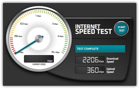 Como monitorar velocidades ADSL
