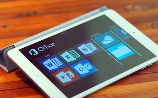 Microsoft Office 365 also available on iPad