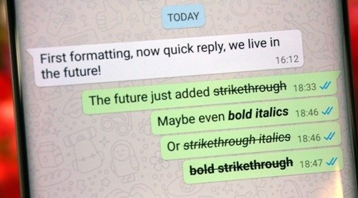 Cómo formatear texto en WhatsApp con caracteres especiales