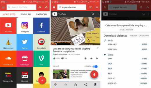 Las mejores aplicaciones para descargar videos de YouTube en Android