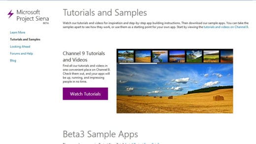 Cómo crear una aplicación de Windows 8.1 con Project Siena