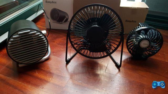 Análise de ventiladores USB super baratos do EasyAcc