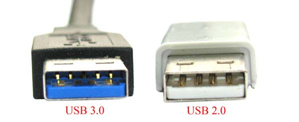 Diferença entre portas USB 2.0 e portas USB 3.0
