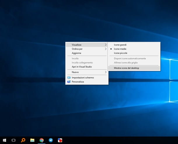 How to restore desktop icons windows 10