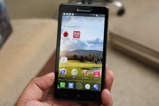 How to make and save screenshots (screenshots) with Lenovo smartphones