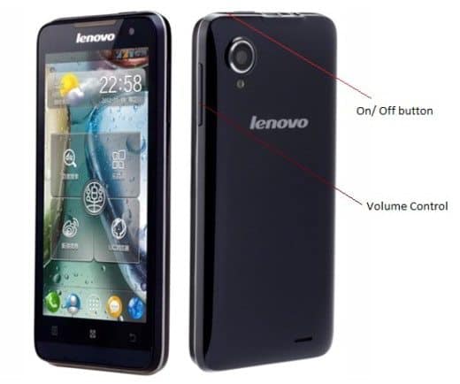 How to make and save screenshots (screenshots) with Lenovo smartphones