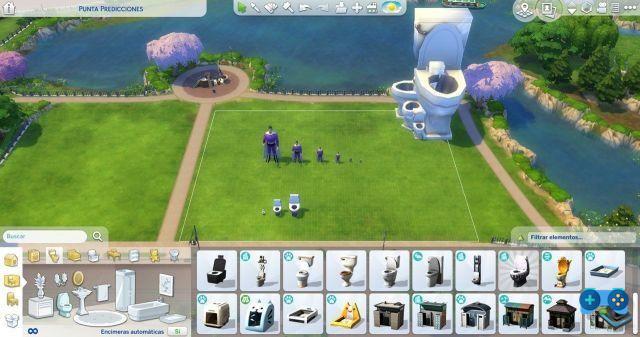 Reducción y ampliación de objetos en Los Sims 4