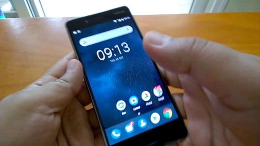 Come fare captura de pantalla Nokia 8