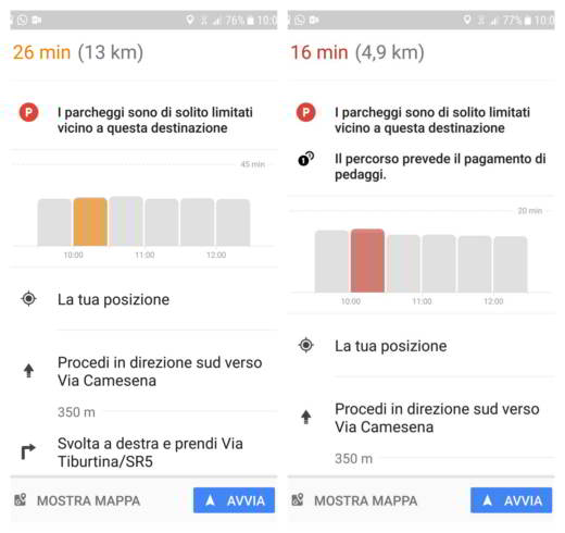 Comment trouver un parking avec Google Maps