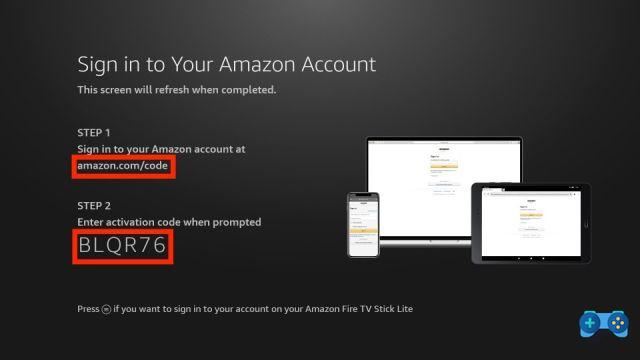 Comment enregistrer un appareil et saisir le code sur Amazon Prime Video ?