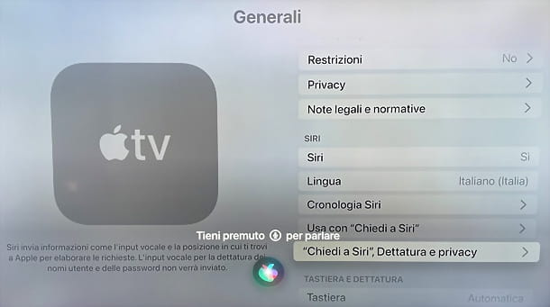 Como habilitar a Siri