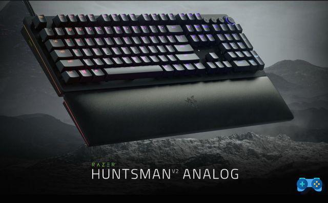 Interruptor óptico analógico y analógico Razer Huntsman V2 para un control máximo