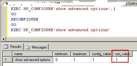 Como restaurar o SQL Server Agent quando o Agent XPs está desativado