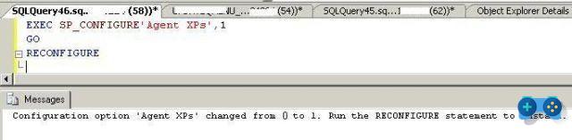 Cómo restaurar el Agente SQL Server cuando el Agente XP está deshabilitado