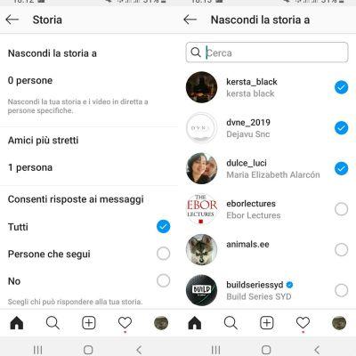 Instagram: how to hide Stories