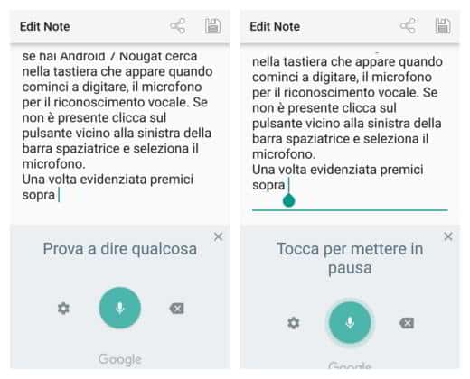 How to dictate on smartphones with voice recognition