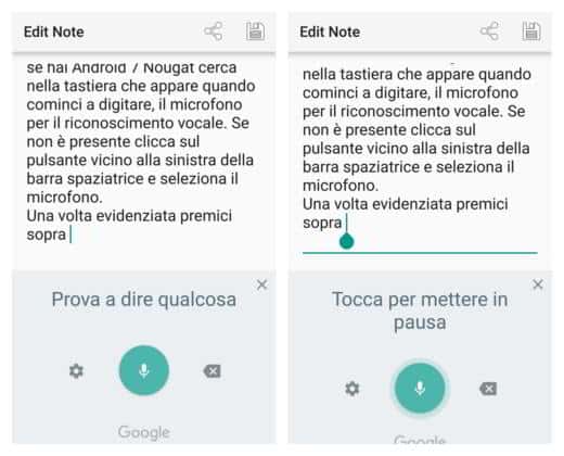 Cómo dictar en teléfonos inteligentes con reconocimiento de voz