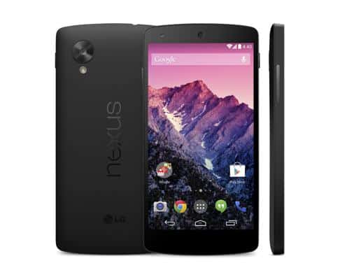 Google and LG present the Nexus 5 and the new Android 4.4 KitKat