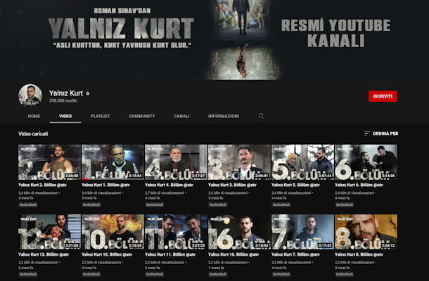 Sites to watch Turkish series with Italian subtitles