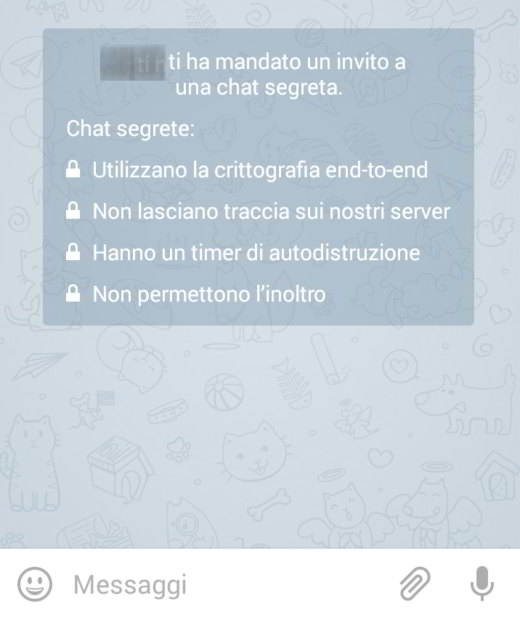 Cómo funciona el chat secreto en Telegram