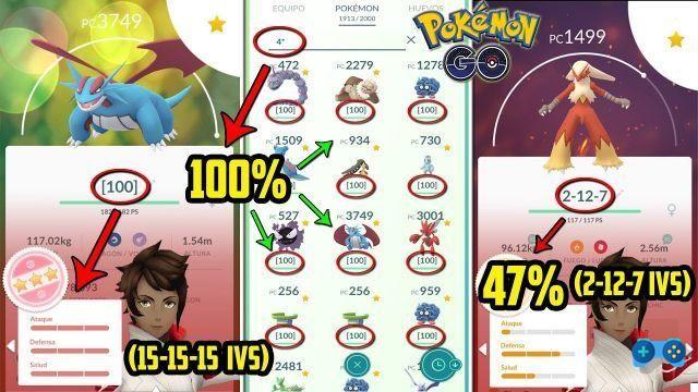 Cómo determinar los IVs de tus Pokémon en Pokémon GO