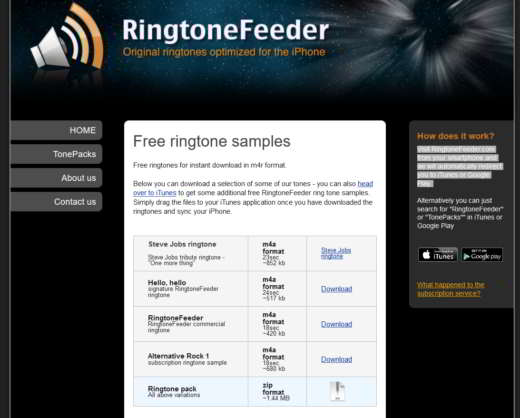 Sites and apps to download free ringtones