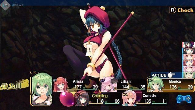 Dungeon Travelers 2: la biblioteca real y la revisión de Monster Seal